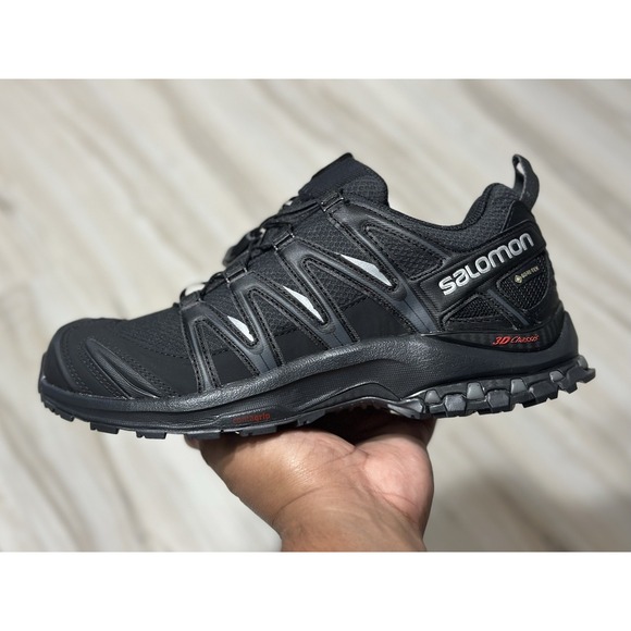 Salomon XA Pro 3D GTX Trail Black Running Shoes Gore Tex Size 7 main image 5